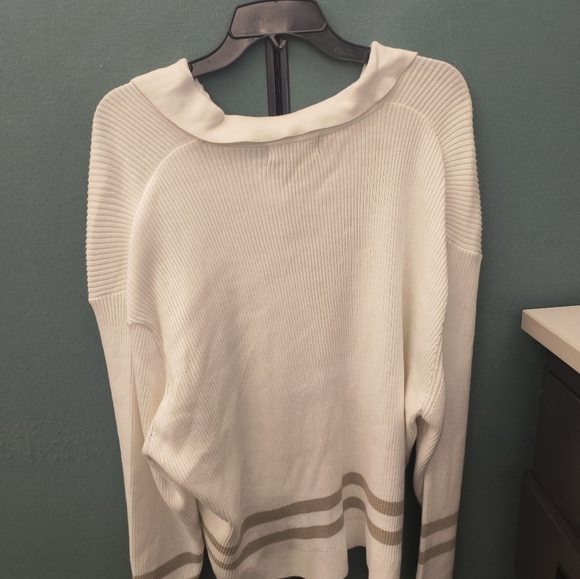 NWT ABLE Women's Jenna Polo Sweater Sz 1X - Picture 3 of 9